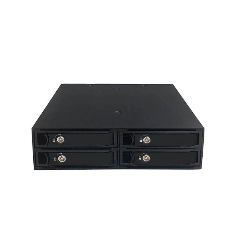 Uneatop ST2540 4*2.5 SATA/SAS hard drive 2TB Caddy tray   internal enclosure 4bay SATA hdd docking station aluminum hdd case