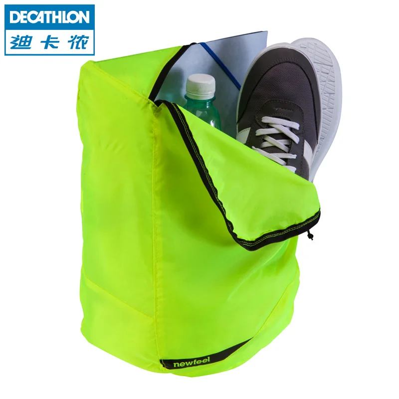 Decathlon uomo donna borsa a tracolla pieghevole pieghevole pacchetto tasca  portatile outdoor escursioni in bicicletta viaggi picnic zaino giornaliero  - AliExpress Luggage \u0026 Bags