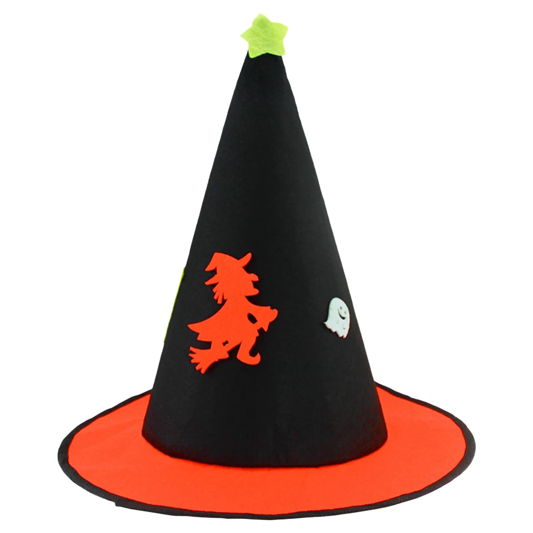 Вечерние украшения, 1 шт., для взрослых женщин, крутая черная шляпа ведьмы для Хэллоуина, аксессуары для костюма, черные вечерние шляпы на Хэллоуин, реквизит - Цвет: 08 witch