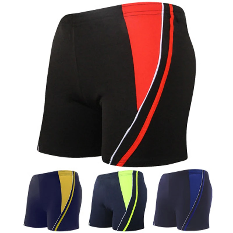 

Comfortable swimwear men beach shorts man breathable print swimsuit man swimming trunks for male and boys high elasticity
