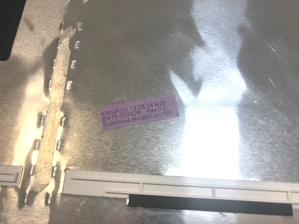 Ноутбук LCD верхняя крышка для Samsung NP500P4A NP500P4C Q468 Q470 BA75 03742B белый пластик задняя