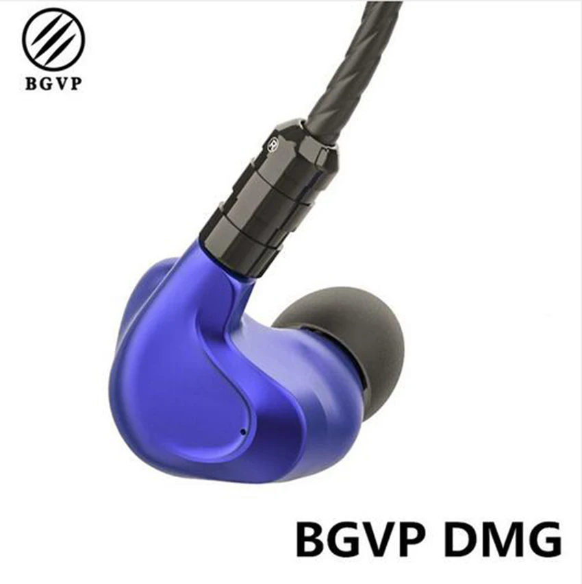 Гибридные водители BGVP DMG 2DD + 4BA металлические наушники вкладыши Hi Fi музыкальный