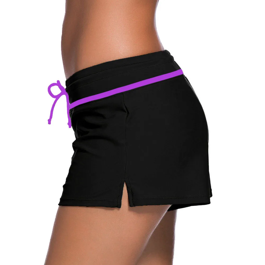 Женские беговые шорты с низкой посадкой кружевной Пикантные мини Micro черный женские пляжные шорты для отдыха разрез Панталоны спортивная