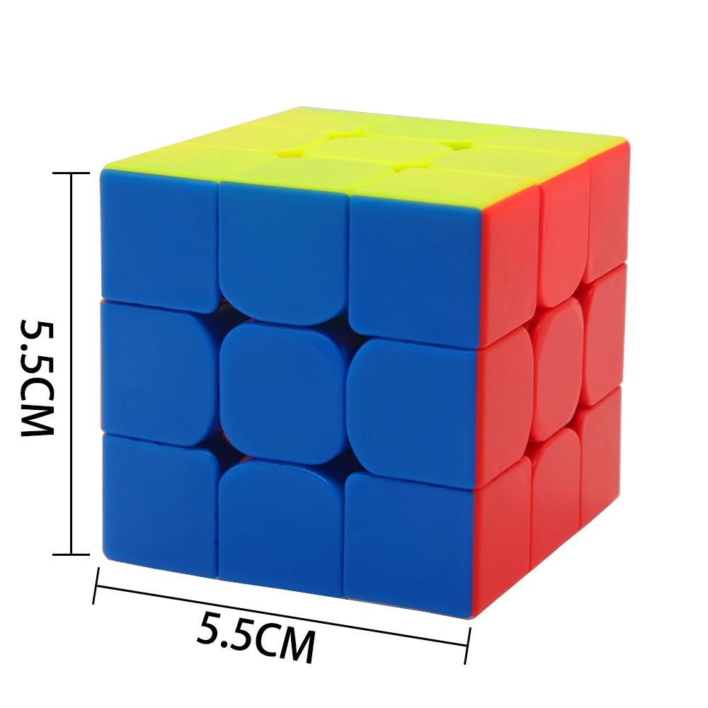 Yuxin маленький магический Профессиональный Скорость магический куб, 3x3x3, Обучающие образовательные головоломка куб игрушка Cubo Magico