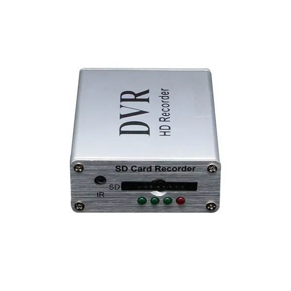Мини 1CH CCTV DVR работает с памятью 64 ГБ поддерживает питание запись обнаружения
