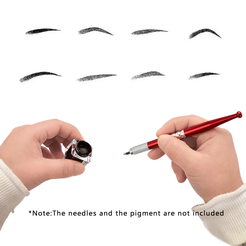 Профессиональный макияж ручная тату ручка ATOMUS Microblading перманентные брови машинка