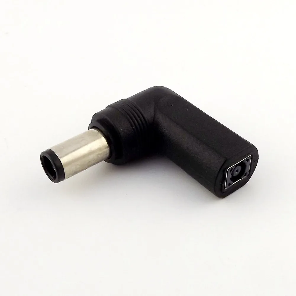 

10pcs DC Power 4.5x3.0mm Female To 7.4x5.0mm Male Angled Adapter Connector for HP DELL
