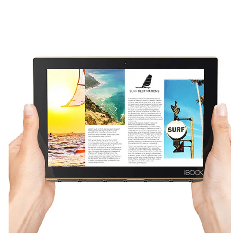 Lenovo YOGA BOOK YB1 X90F 10 1 дюймов планшетный ПК Intel Atom x5 Z8550 4 ядра ГБ Оперативная память 64