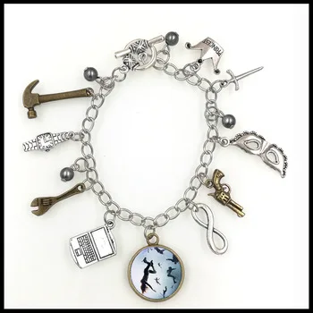 The 100 TV show inspired sky people tHEMED CHARM BRACELET  jewelry inspirational BF240