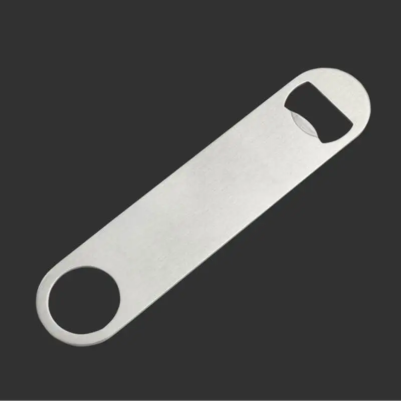 200PCS Multifunction Bottle Opener Large Stainless Steel Flat Bottle