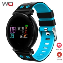 WQ K2 крови Давление измерения часы монитор сердечного ритма фитнес Браслет с шагомером фитнес-трекер Смарт-браслет IP68