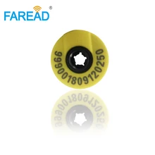 X10pcs лучшее качество RFID бирка для уха ISO 11784/5 HDX электронная Ушная метка для свиньи, доильный аппарат для коров овец и т. д