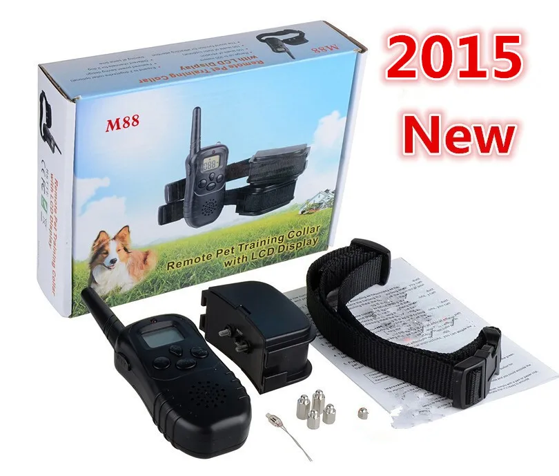 

998d upgrade version 100LV Level 300meter Electronic Shock Vibra LCD Display Remote Control Pet Dog Training Collar For 1 Dog