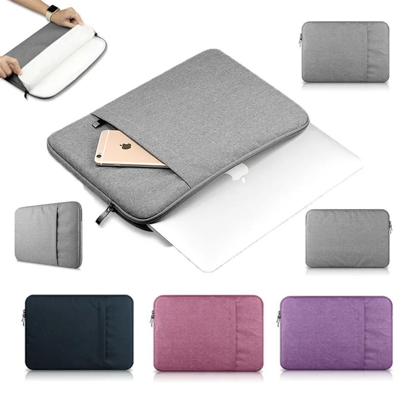 

JUNWER PU Leather Sleeve Protector bags For Apple macbook Air Pro Retina 11 12 13 15 laptop Cover For Mac book 13.3 A1932