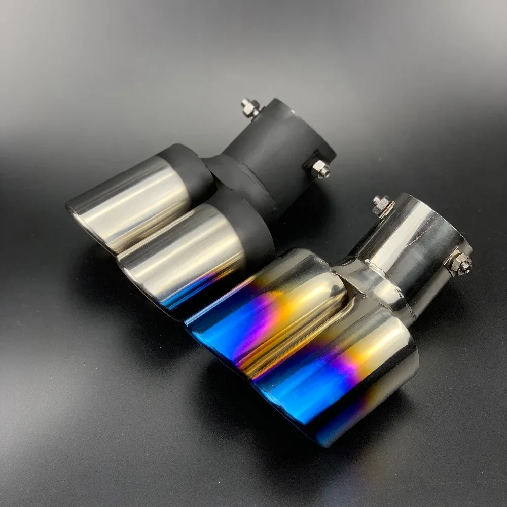 

Car styling Exhaust Pipe tube Case For Toyota Camry Corolla RAV4 Yaris Highlander Land Cruiser PRADO Vios Vitz Reiz succeed Aqua