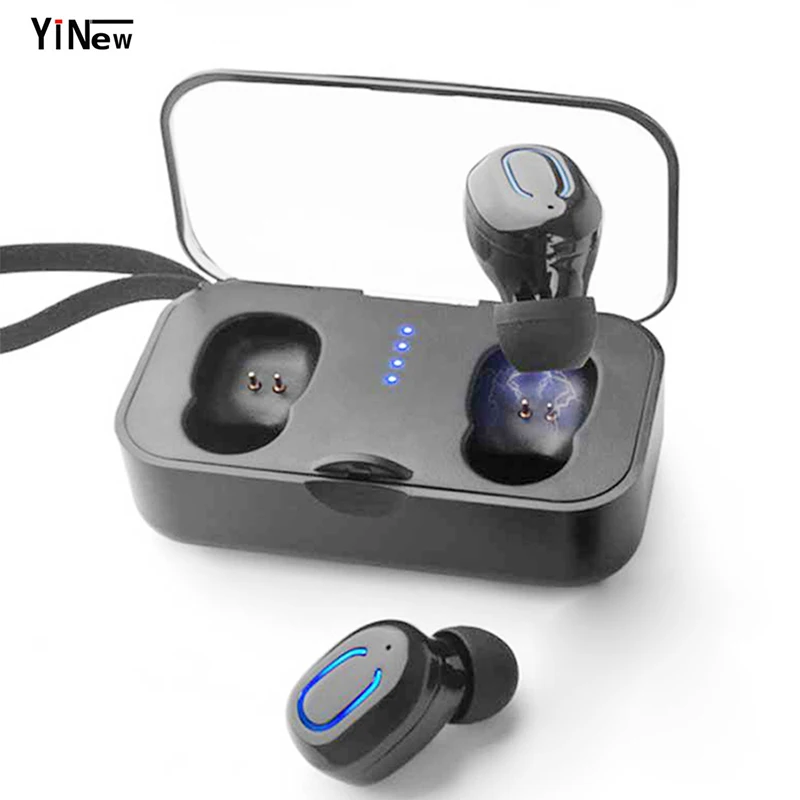 

TWS 5.0 Bluetooth Earphone Wireless Earbuds Stereo Earbuds Portable Handfree Headset Noise Isolating Earphone for Mobile Phone