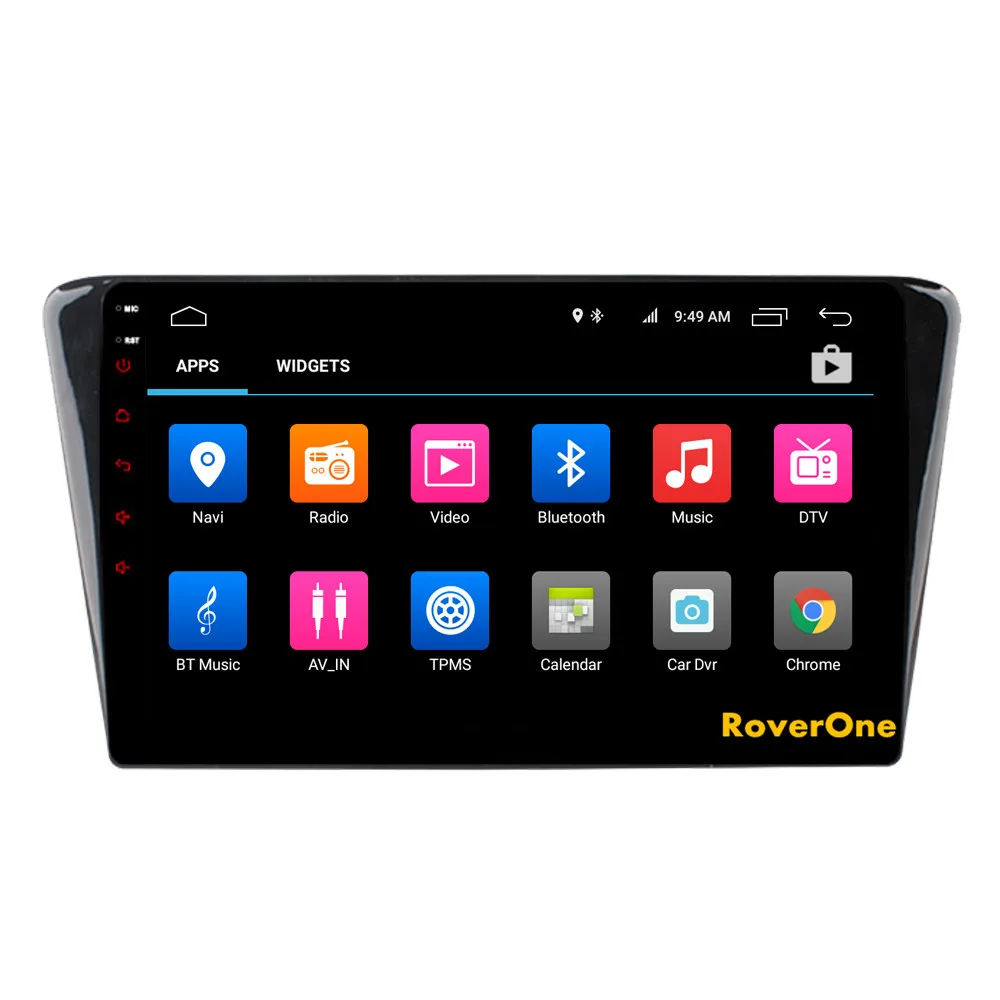 Cheap RoverOne Android 9.0 Octa Core Car Radio GPS For Peugeot 408 2014 2015 2016 2017 Touchscreen Multimedia Player Stereo Head Unit 7