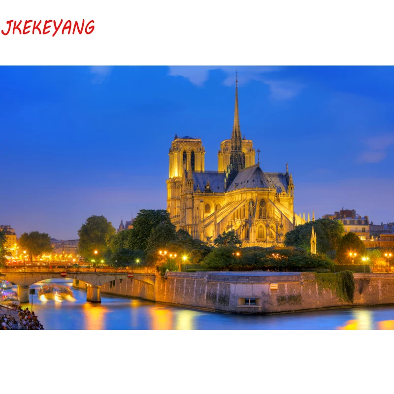 

5D DIY square/round Diamond Painting Notre Dame de Paris Cross Stitch Diamond Embroidery Pattern Rhinestone home decor J1007
