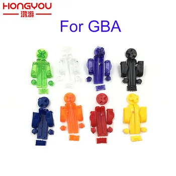 

10SETS Replacement A B L R Left Right Buttons Keypads Buttons For Gameboy Advance Buttons Frame For GBA