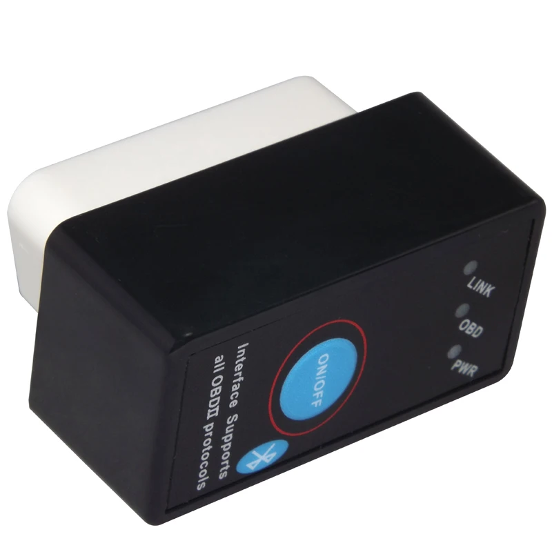 Супер Мини ELM327 с переключателем ELM 327 Bluetooth OBD2 OBD II CAN-BUS диагностический инструмент+ переключатель работает на Android Symbian Windows