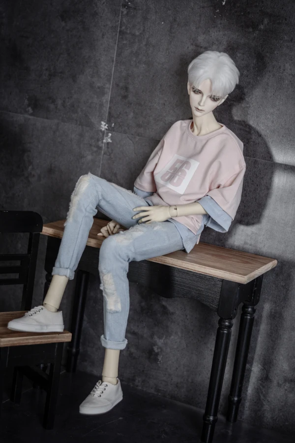 

BJD doll clothes wear holes torn holes jeans pants 2 colors 1/3 1/4 BJD DD SD MSD YOSD Uncle doll size doll accessories