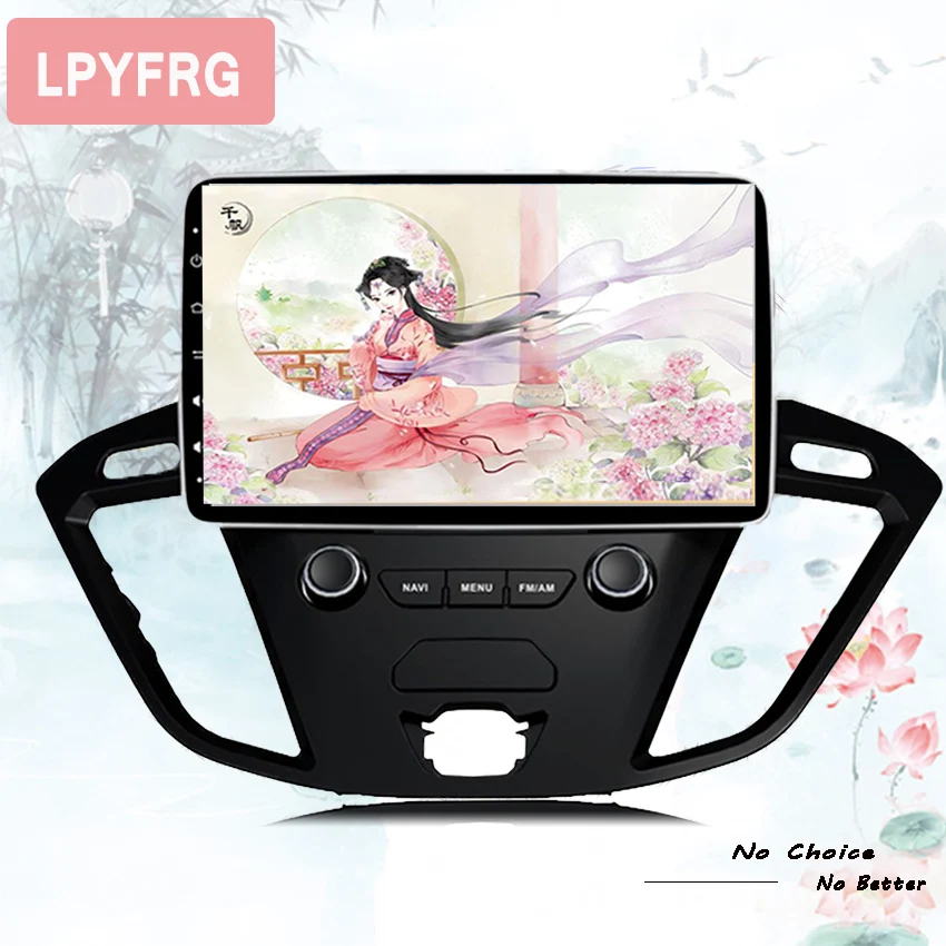 Excellent Android 9.0 Octa Core 9" Car DVD Multimedia GPS for Ford Transit Custom 2013 - 2016 - 2018 With Radio 4GB RAM BT Tape Recorder 2