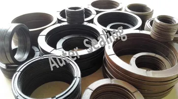 

8 sizes Vee packing/ Fabric reinforced V-Packing NBR / FKM COTTON FABRIC RUBBER RING