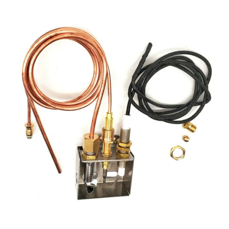 Propane Gas Fire Pit Heater Replacement Parts Flame Pilot Burner Assembly Kit 