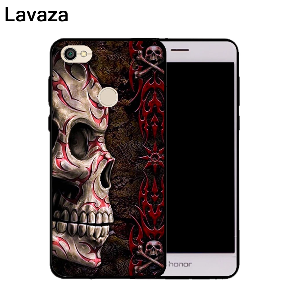 Чехол Lavaza Grim Reaper Skull Skeleton, силиконовый чехол с принтом для Redmi 4A 4X 5A S2 5 Plus 6 6A Note 4 Pro 7 8 k20 Prime Go - Цвет: 4