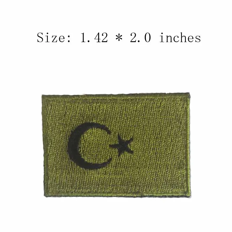 

Turkey navy color 2.0"wide embroidery for fashion patch/irn on backing/jeans patch