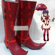 Ao no Exorcist Mephisto Pheles/Обувь для косплея; ботинки на заказ