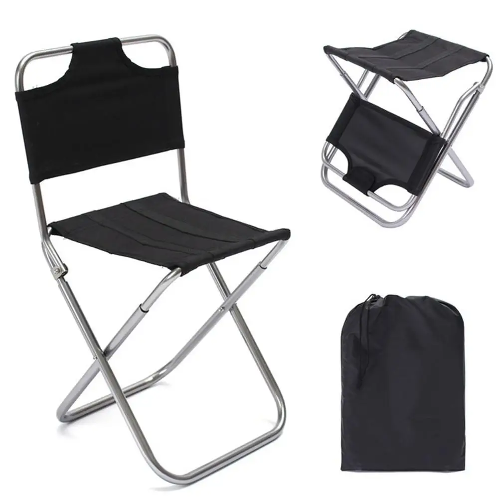Black Outdoor Chairs for Kids Adults Foldable Camping Picnic Chairs Fishing Stool Protable Outdoor Furniture Ultralight Seat Black Outdoor Chairs for Kids Adults Foldable Camping Picnic Chairs Fishing Stool Protable Outdoor Furniture Ultralight Seat