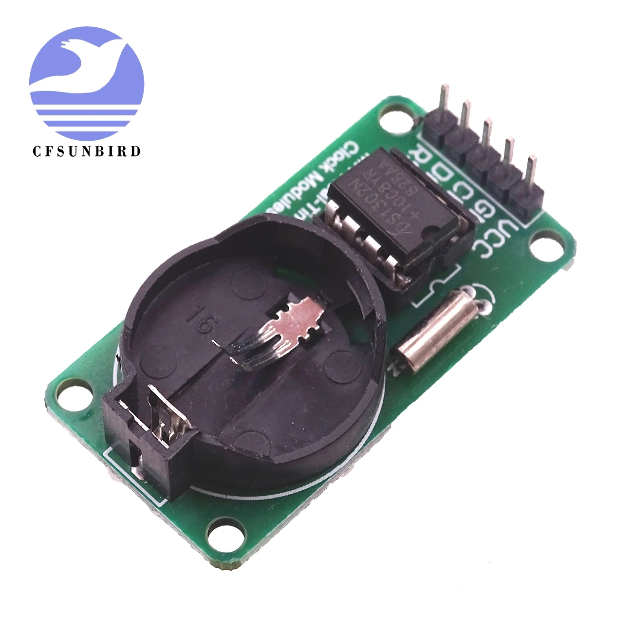 

Smart Electronics DS1302 real time clock module without battery CR2032