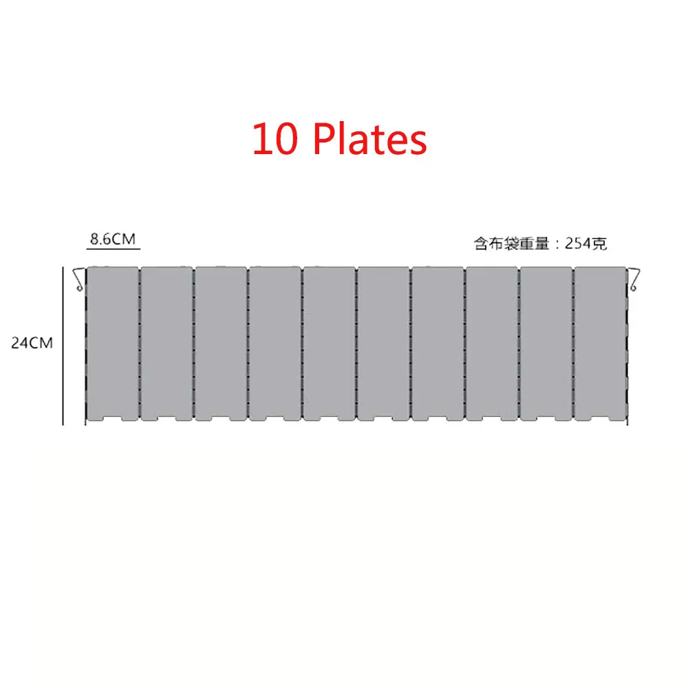 Складная камер Мгновенной Печати Mini 8/9/10 пластины Плита газовая плита для барбекю, ветроустойчивые Экран Пикник Открытый Кемпинг Ветер Экран Лидер продаж - Цвет: 10 Plates