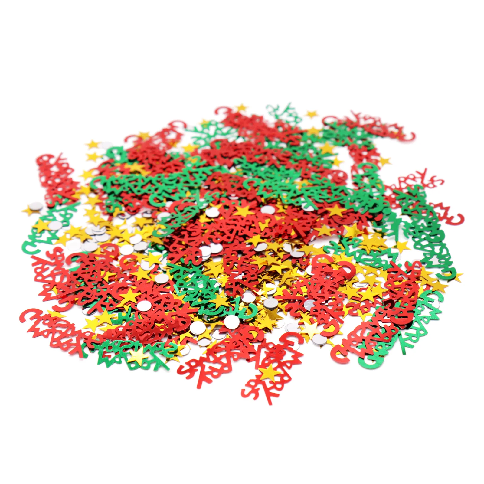

60g Merry Christmas Tree Snowflake Santa Claus Elk Confetti Sprinkles Decoration For Christmas Xmas New Year Party Supply