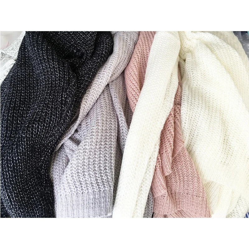 Autumn winter 2018 women sweaters pullovers Sexy deep V-neck knit bottom light loose long sleeve knitted jumpers sweater | Женская