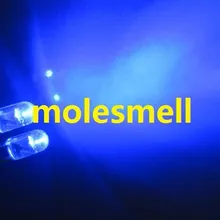 1000 шт. Новые 3 мм синий 5000mcd круглый Flangeless прозрачный LED светодиоды