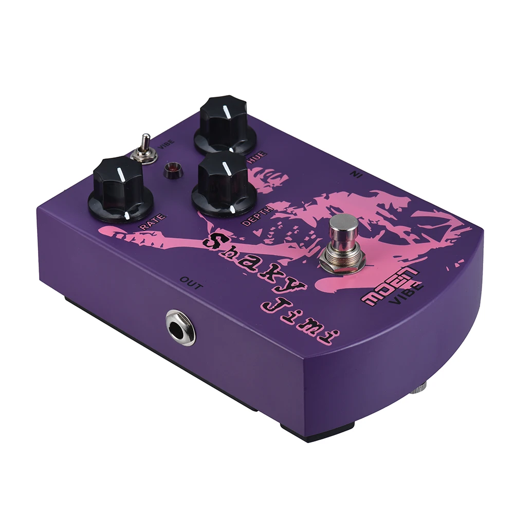 MOEN MO VB Shaky Jimi Vibrato хор гитары педаль эффекта настоящий обход алюминиевый сплав