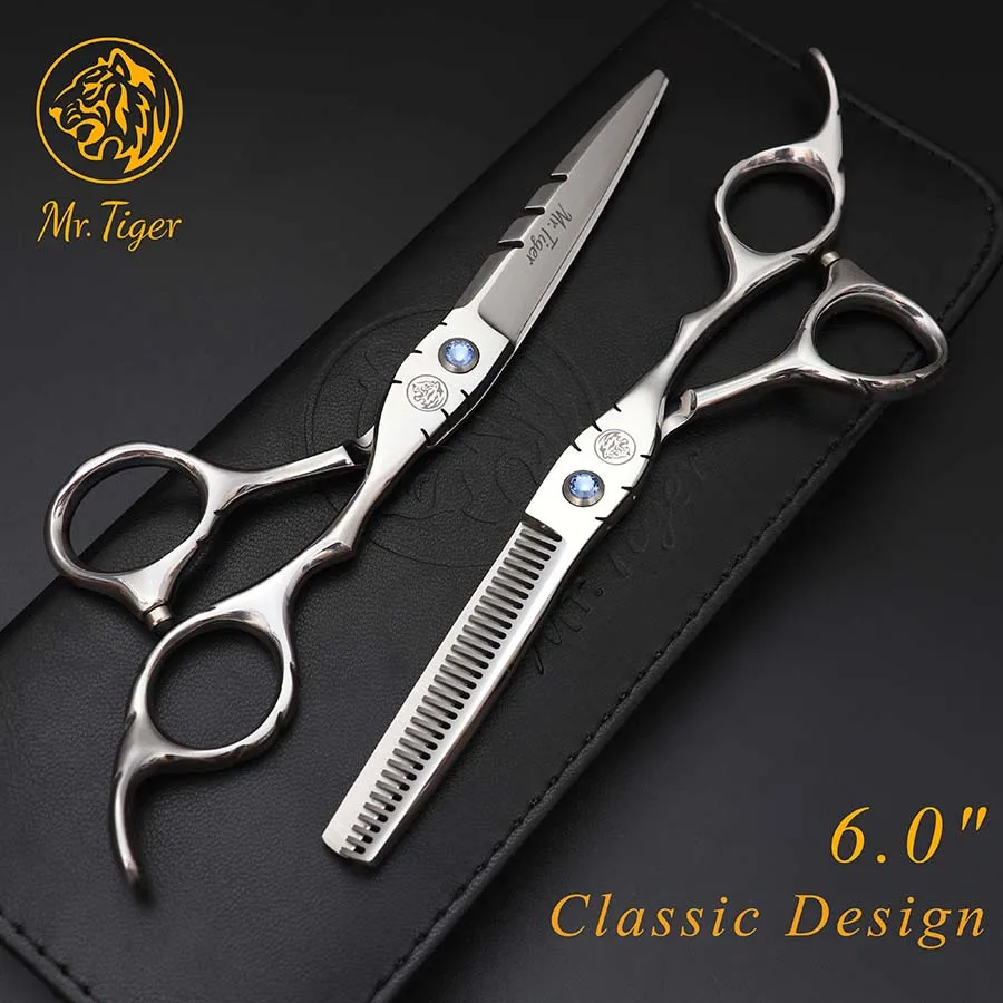 ГОРЯЧАЯ 5,5/6,0 дюймов Professional Hair Парикмахерские ножницы резка Истончение Scissor укладки волос Инструмент Парикмахерская