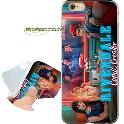 Coque ривердейл принципиально для iPhone XS Max XR X 10 7 8 6 6 S плюс 5S 5 SE 5C 4S 4 iPod Touch 6 5 Clear мягкие силиконовые чехлы для телефона