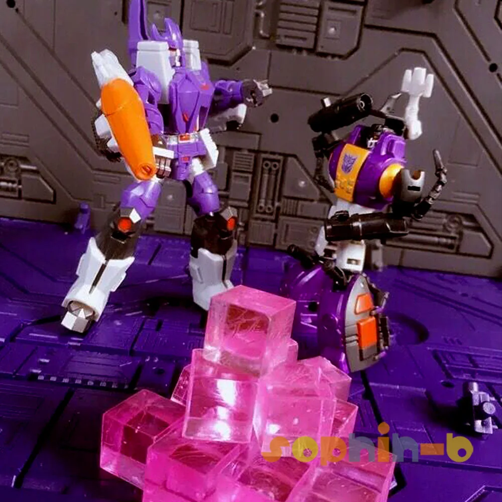 Transformers StarScream Energon Canon And Energon Cubes 3D Print Model ubicaciondepersonas