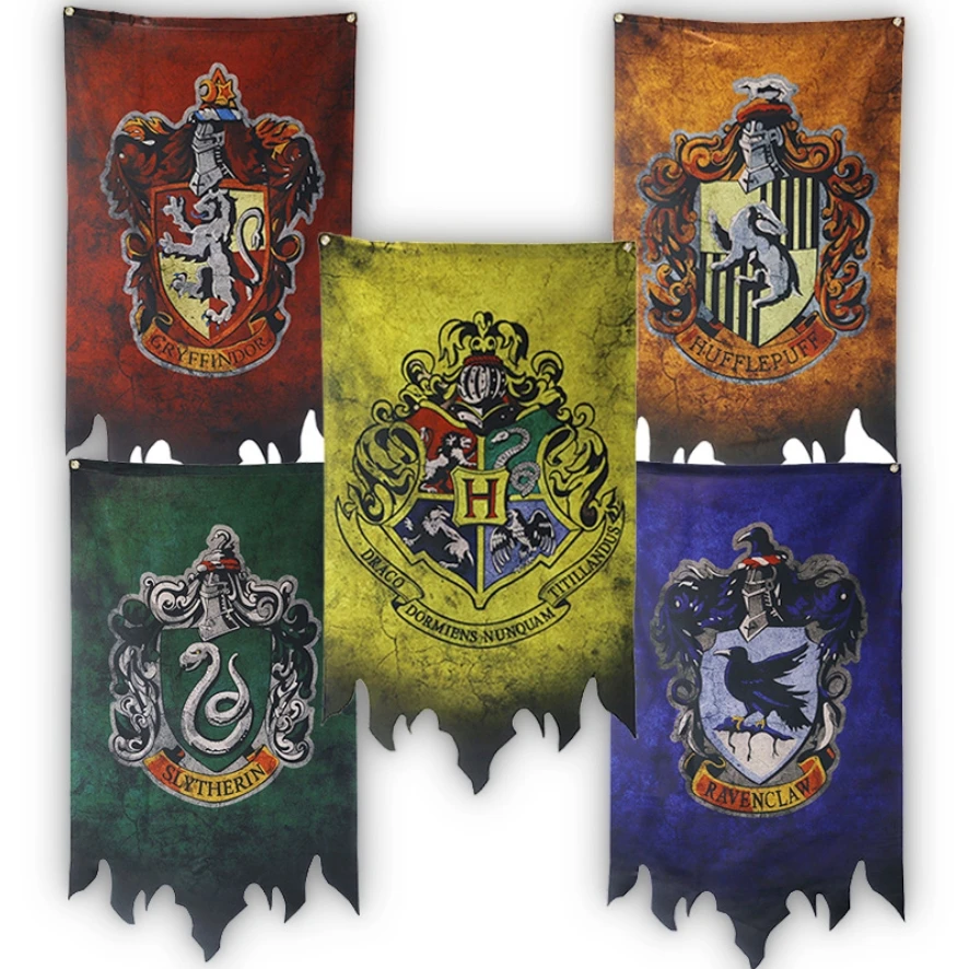 

Harri Potter College Flag Banner Boys Girls Kids Gift Wall Door Banner Home Decoration 70*120cm