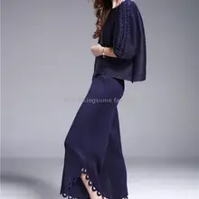 Модные плиссированные женские короткие пальто свободные универсальные модные пальто