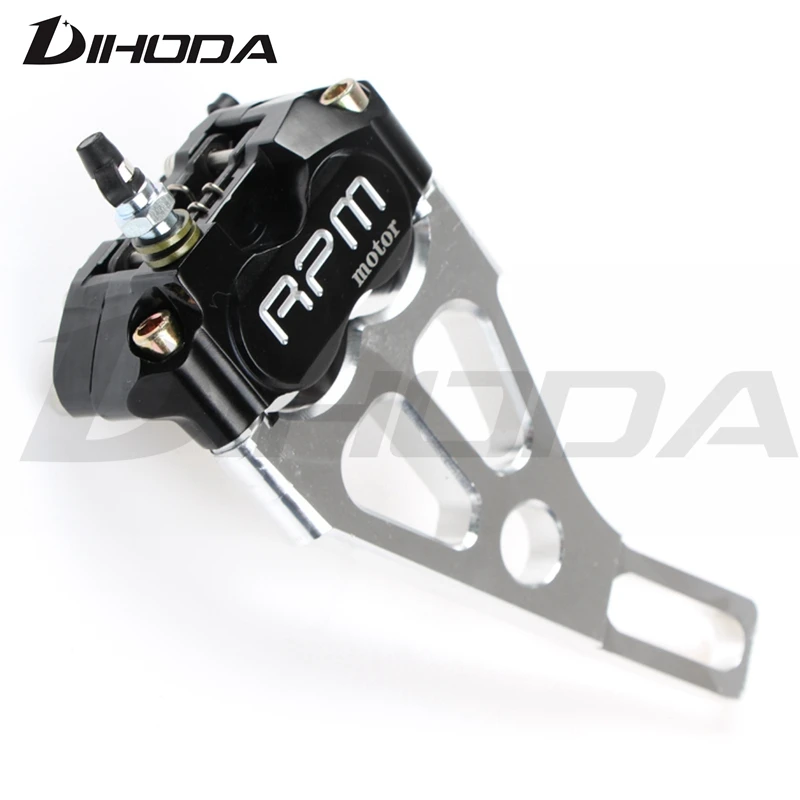 Motorcycle modification electric motorcycle four piston brake calipers pump RPM 220 for WISP RSZ Turtle King small radiation motorcycle brake caliper