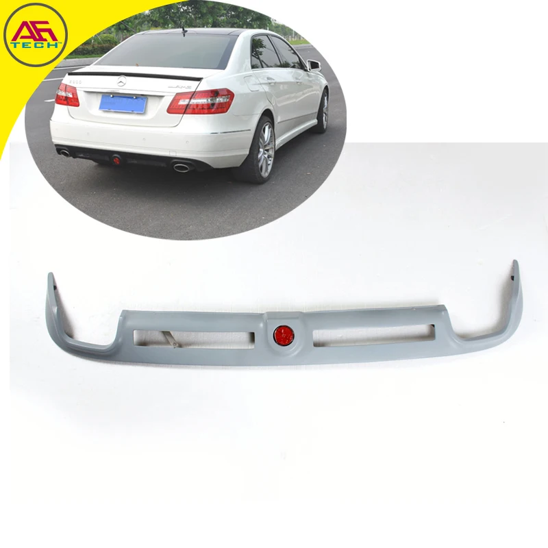 

PP primer B style rear bumper diffuser back chin rear diffusor cover rear bottom lip for Mercedes-Benz E class W212 2010-2013