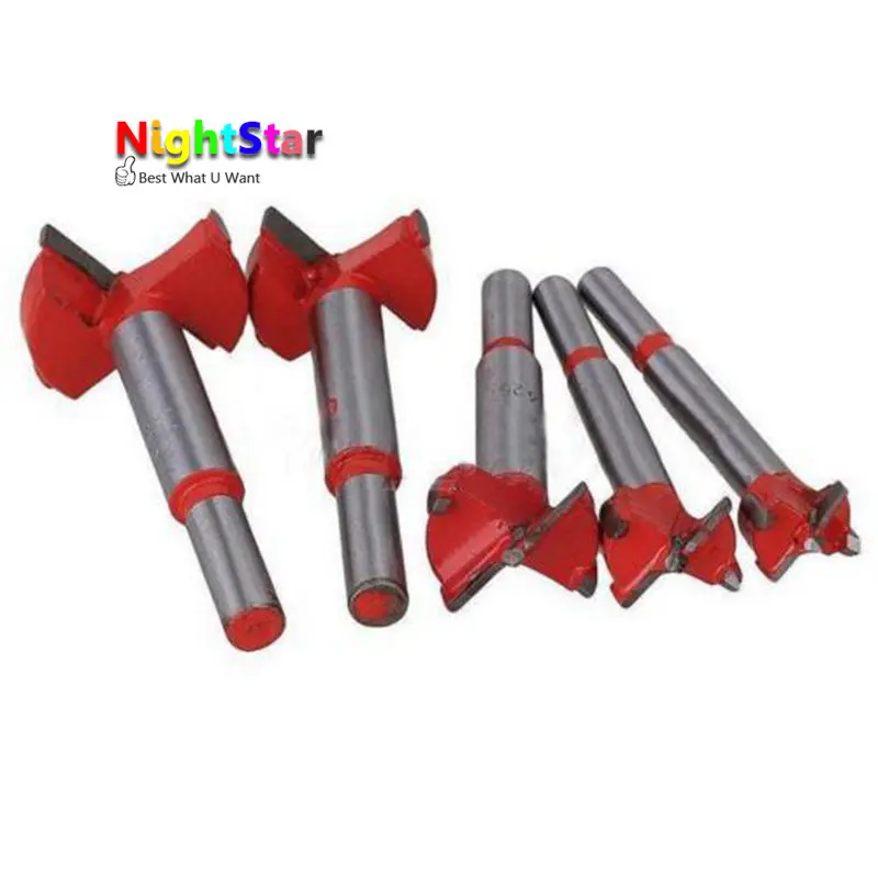 Набор сверл Forstner комплект из 16 /20 /25 /30/35 мм с круглым хвостовиком|power tools|drill bit setauger