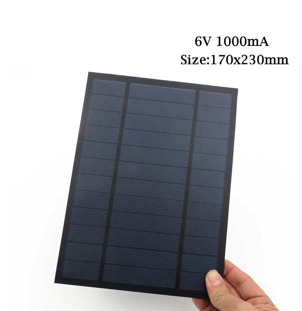 Panneau Solaire 9V 3W, étanche, 93% De Transmission De La Lumière, Cellule Solaire En Silicium