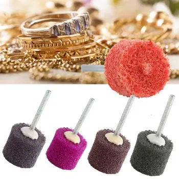 

Professional 5pcs 3mm Fiber Nylon Grinding Head Jewelry Buffing Polishing Wheel Maintenance Tool Jewelry Making Tool forJewelers