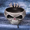 2022 New Voice-activated Halloween Fruit Dish Candy Skull Head Bowl DIY Halloween Decoration Props ► Photo 2/6