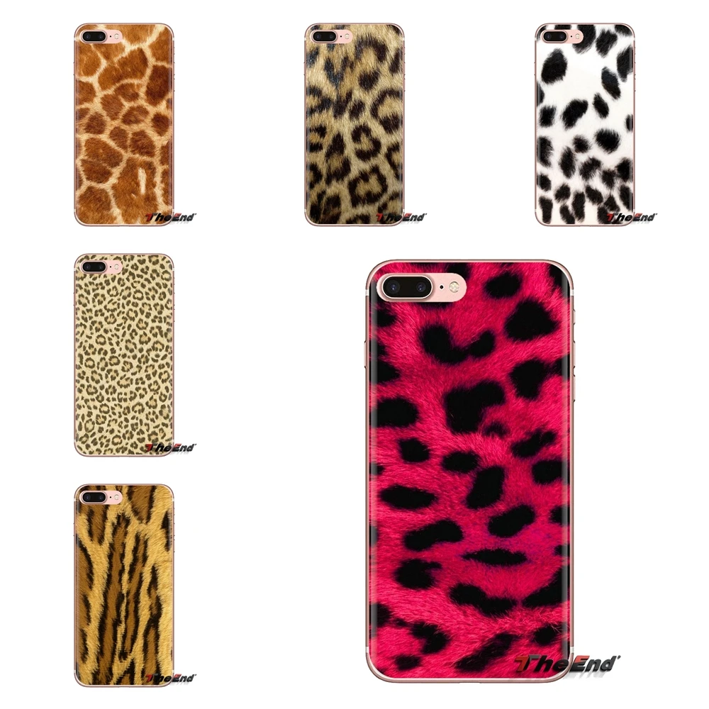 

For Samsung Galaxy J1 J2 J3 J4 J5 J6 J7 J8 Plus 2018 Prime 2015 2016 2017 Cheetah Fur Transparent Soft Cases Covers